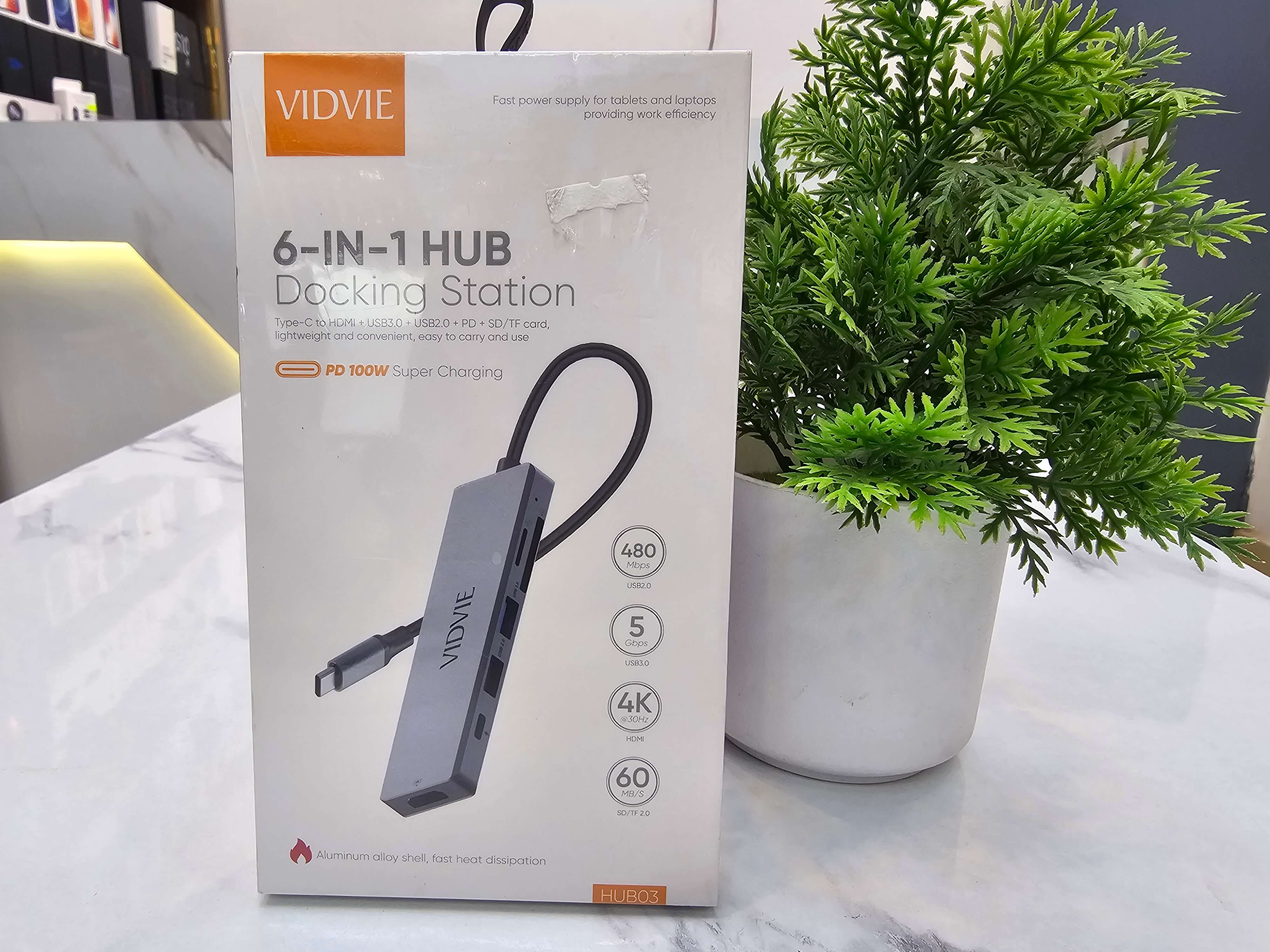 Image ADAPTATEUR MULTIPORT USB 6-IN-1 HUB