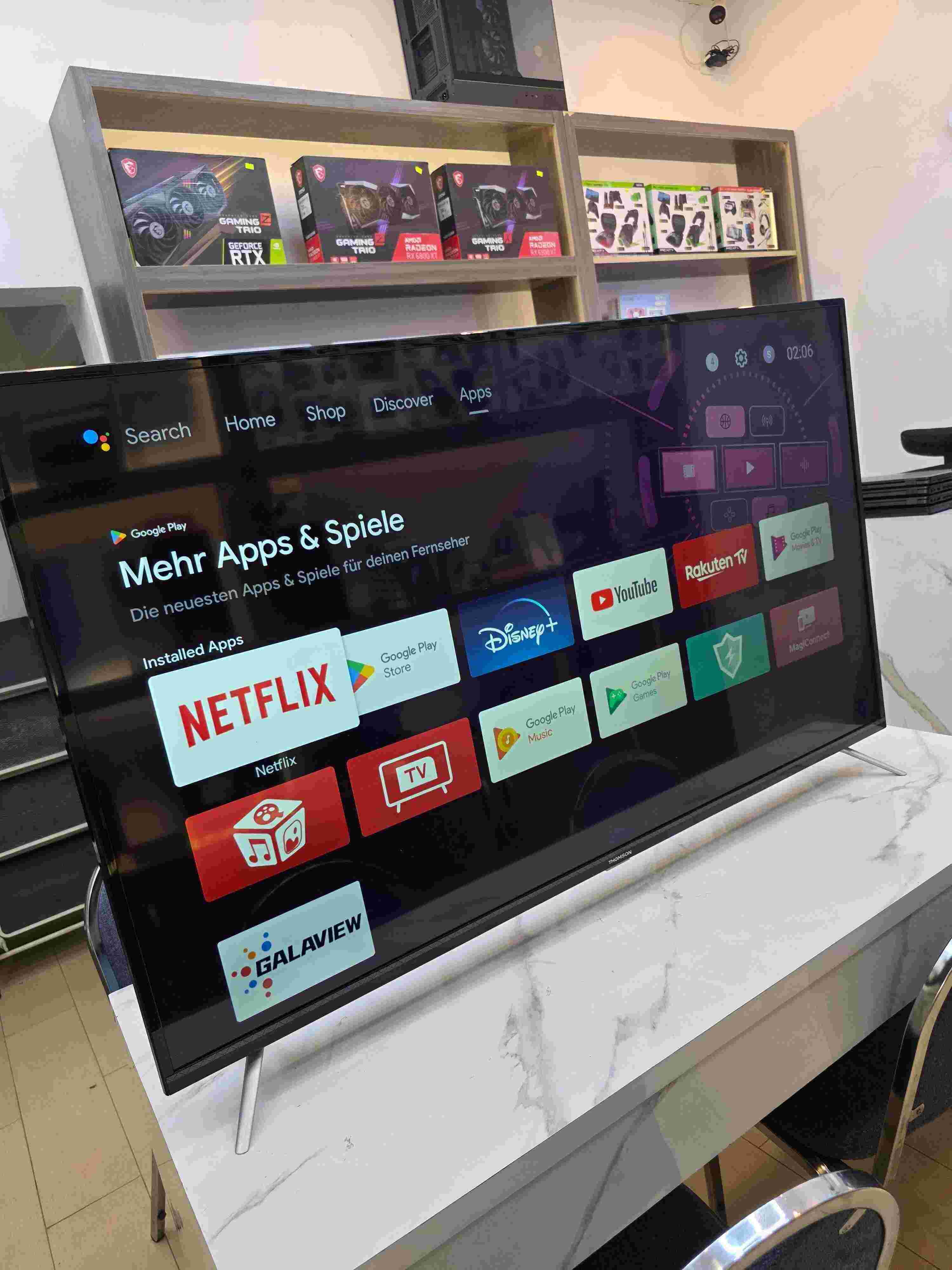 Image TV THOMSON SMART 4K ANDROID